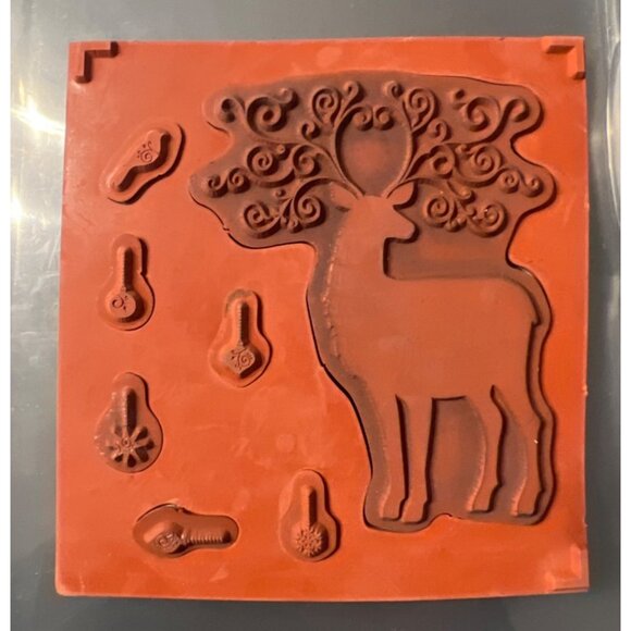 Stampin Up! Christmas Deer Rubber Stamp Set 128146 - Picture 3 of 3